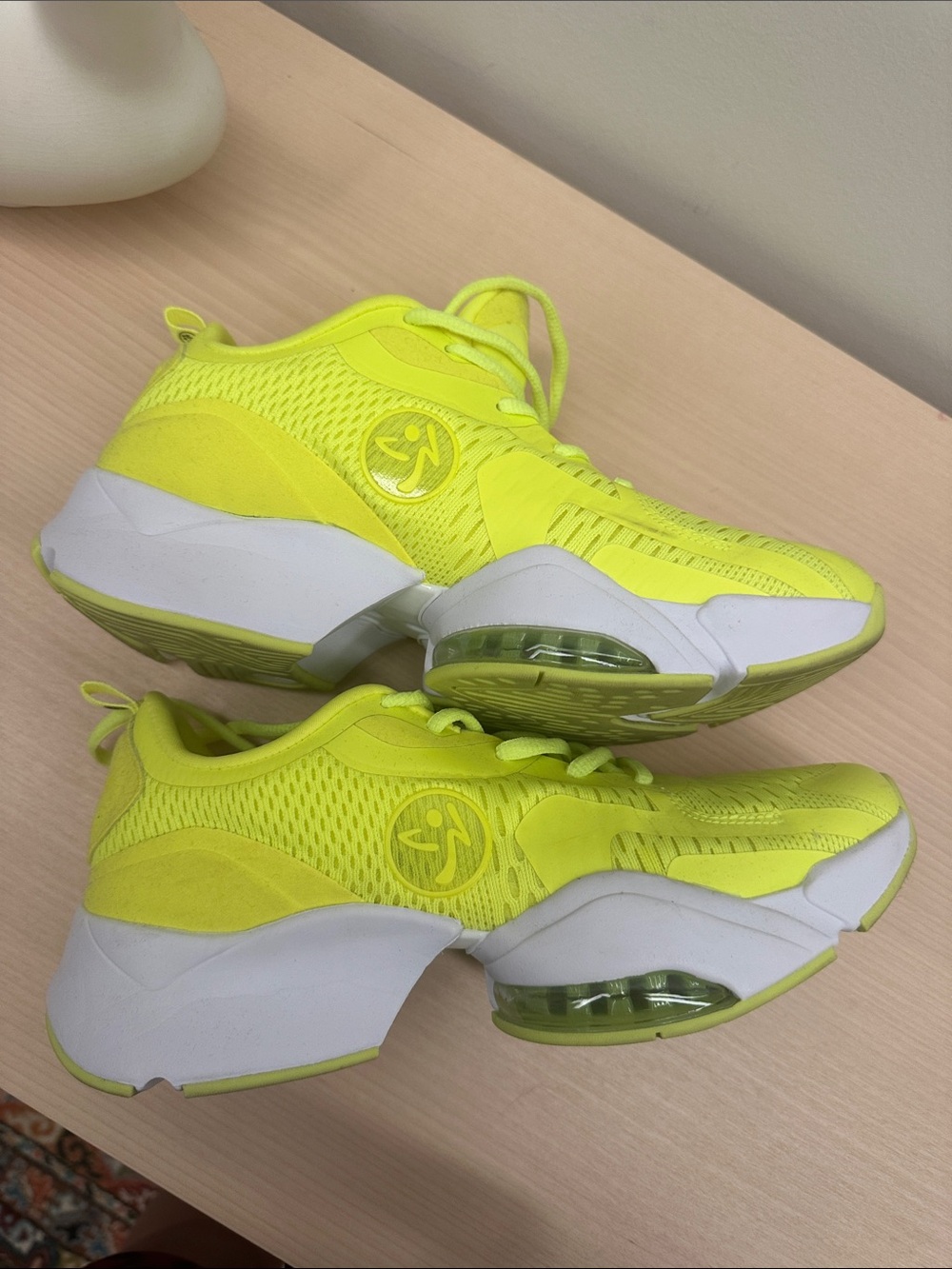 Zumba Wear Neon Yellow Stomp size US9 - Picture 5 of 5
